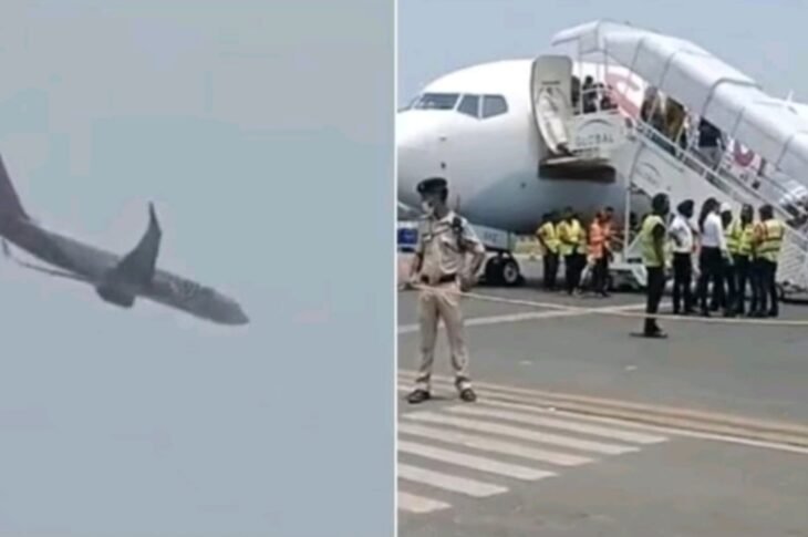 emergency landing at patna airport